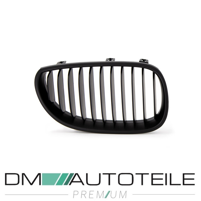 Chrome Grill Grille Set for BMW e60 e61 5er Sedan Touring Kidney Replacement