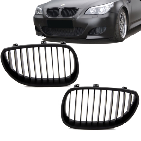 FRONTANSATZ für BMW E60 E61 5er 2003-07 Frontspoiler GRUNDIERT