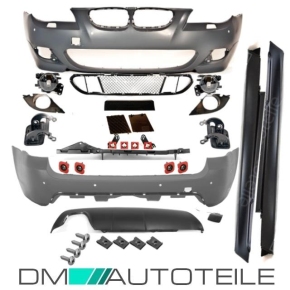 Estate Sport Kit BUMPER Front+Rear +Skirts fits on BMW E61 Series or M-Sport 07>
