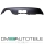Rear Diffusor Black Matt for Trailer hitch fits on BMW E60 E61 M Sport 03-10