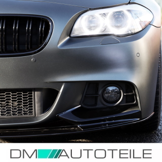 SET LED Nebelscheinwerfer Smoke Schwarz passend für BMW 5er F10 F11 F07 LCI Facelift ab 13>