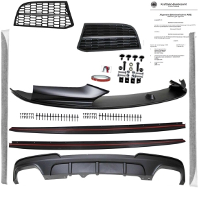 Performance SET Front Spoiler Splitter + Diffusor Duplex...