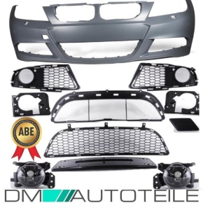 Touring Bodykit Stoßstange passt für BMW 3er E91 LCI ab 2008-2012 SERIE & M  Paket + ABE