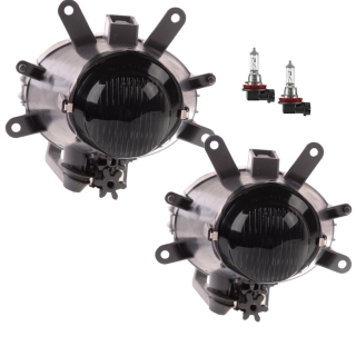 Set H11 Nebelscheinwerfer Smoke Klarglas passt für BMW 3er E46 Limousine Touring Facelift 01-05