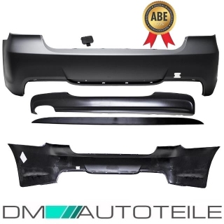 SaloonRear Bumper without park assist fits on BMW E90 up 05-11 standard or M-Sport M + accessories