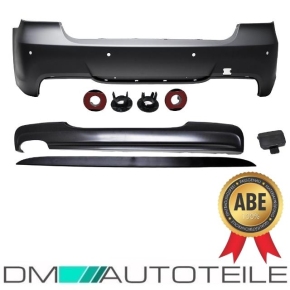 Rear Bumper PDC+ Diffusor fits on BMW E90 Series ABS...