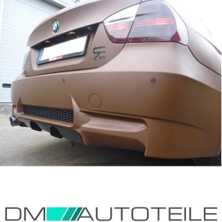 Evo Stoßstange hinten PDC+Diffusor Duplex passt für BMW er E90 nicht M3 + ABE*