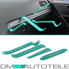 Kunststoffwerkzeug Zierleistenkeil Kunststoffkeil SET Hebel PVC Keile KFZ PKW
