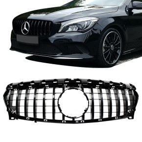 Kühlergrill schwarz passt für Mercedes CLA 117...
