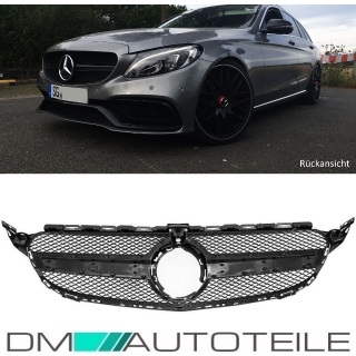 Facelift Kidney Front Grille Sport Black Fits On Mercedes C Class S205 W205 W O Amg Facelift Kidney Front Grille Sport Black Fits On Mercedes C Class S205 W205 W O Amg