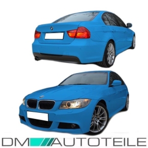 Set Bumper Body Kit complete ABS + accessories fits on BMW E90 Standard or M-Sport for Washers/ PDC 08-11 Facelift