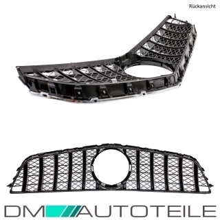 Sport-Panamericana GT Front Grille Black Gloss fits on Mercedes E-Class Coupe Convertible A207 C207 up 2009-2013