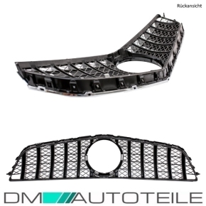 Kühlergrill Schwarz Glanz passt für Mercedes E-Klasse Coupe Cabrio W207 ab Bj 09-13 auf Sport-Panamericana GT 