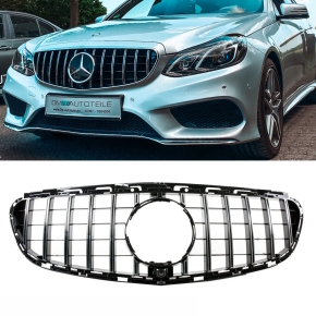 Radiator Front Grille Black Chrome  fits Mercedes E-Class...