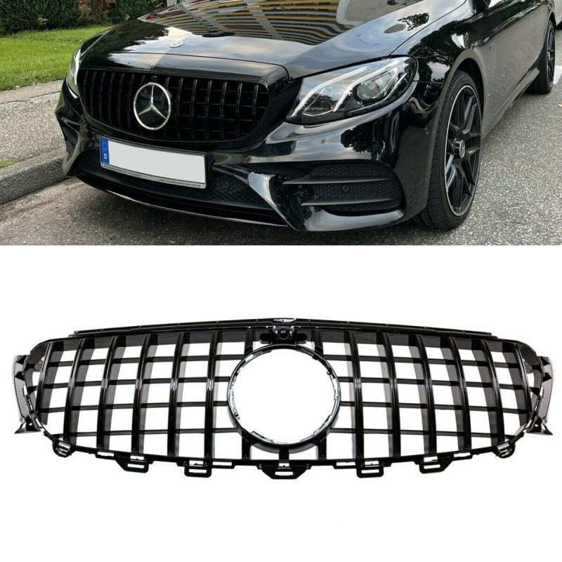 Front Grille Black Gloss fits Mercedes W213 S213 C238 A238 to Sport  Panamericana GT