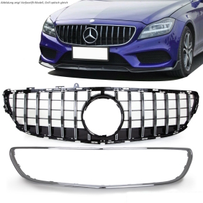Kühlergrill chrom passt für Mercedes W218 CLS...