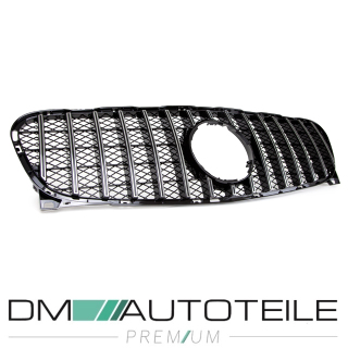 Panamericana GT Kidney Front Grille Black Chrome fits on GLA X156 up 2013-2017