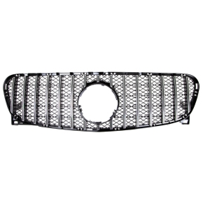 Kühlergrill Chrom Schwarz passt für Mercedes...