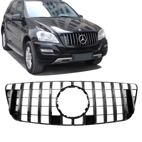 Mercedes ML W164 footboards entrance panels Set 05-11 aluminium