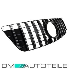 Sport-Panamericana GT Front Grille Black Gloss fits Mercedes ML W164 up 2009 