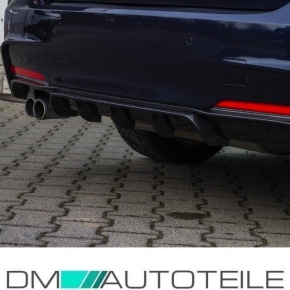 Stoßstange Hinten + PDC + Diffusor Sport-Performance 2-Rohr passend für BMW F30