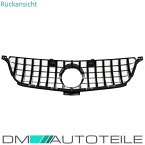  Kühlergrill Schwarz Chrom passt für Mercedes ML-Klasse W166 Bj 11-14 auf Facelift Sport-Panamericana GT