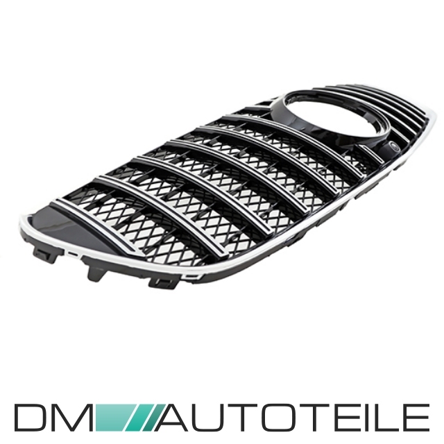 Für Mercedes V-Klasse W447 2014-2023 Kühlergrill 5 tlg Dark Edelstahl