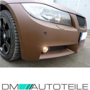 Bodykit Stoßstange ABS Komplett SRA/PDC passt für BMW E90 05-08 Serie & M-Paket