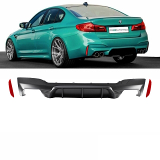 Heckdiffusor Sport Duplex Breit + Reflektoren passt für...