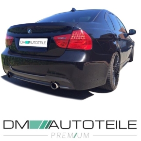 Saloon 2-pipe 335 Diffuser for models fits on BMW E90 E91 with M-Sport 05-11