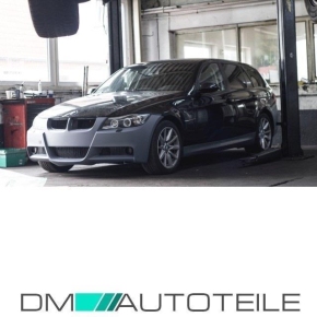 Sport Body Kit Bumper Side Skirts 05-08 + park assist + accessories fits on BMW E90 without M-Sport