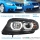 BMW 3-Series E90 E91 3U LED DRL Xenon Headlights Black  D1S Year 05-08