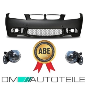 EVO Sport Front Bumper fits on BMW E90 E91 05-08 ABS +...