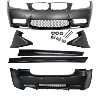 Facelift bodykit complete Kit  Bumper + accessories fits on BMW 3-Series E90 Saloon w/o M M3 08-11