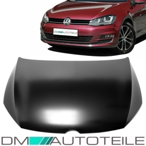 Kühlergrill Front Grill Schwarz Glanz Rote Leiste für Emblem passt für VW  Golf 7 nicht GTI bj 12-16