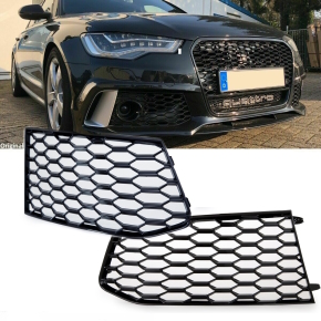 Audi A6 4F Spiegelglas rechts beheizt ab 2008 konvex blau - LRP