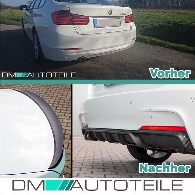 Umbau Bodykit SET Sport-Performance Stoßstange +Spoiler+Heckspoiler passt  für BMW 3er F30+ABE