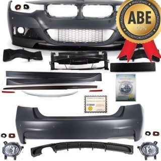Sport Performance FULL Bodykit Bumper Front Rear Side Spoiler fits on BMW 3 F30