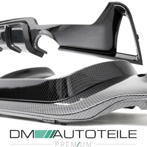 CARBON GLOSS PERFORMANCE Rear Diffusor fits on BMW F32 F33 F36 M-Tech 435i 435d