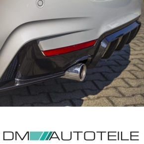 CARBON GLOSS PERFORMANCE Rear Diffusor fits on BMW F32 F33 F36 M-Tech 435i 435d