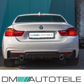 CARBON GLOSS PERFORMANCE Rear Diffusor fits on BMW F32 F33 F36 M-Tech 435i 435d