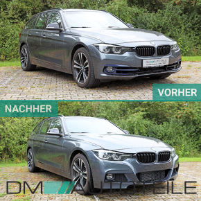 Sport Front Stoßstange vorne SRA/PDC passt für BMW 3er F30 F31 Serie & M-Paket 11-17