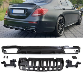 SET Heckdiffusor Schwarz Hochglanz passend für...