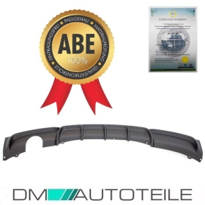 SPORT-PERFORMANCE Rear Diffusor Black fits on BMW F30 F31...