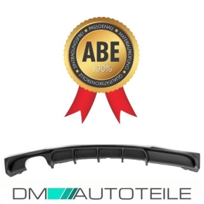 PERFORMANCE Rear Diffusor Black Matt fits BMW F30 F31...