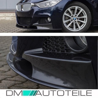 Umbau Frontspoiler + Diffusor CARBON Glanz Sport-Performance passt für BMW 3er F30 F31 M-Paket