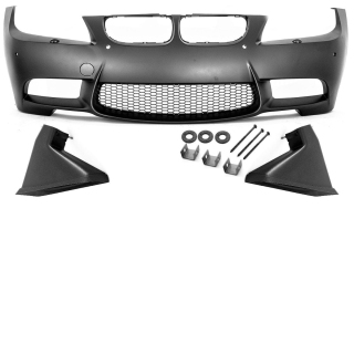 Sedan Sport Front Bumper + Brake Air Ducts fits on BMW E90 E91 w/o M3 LCI 08-11