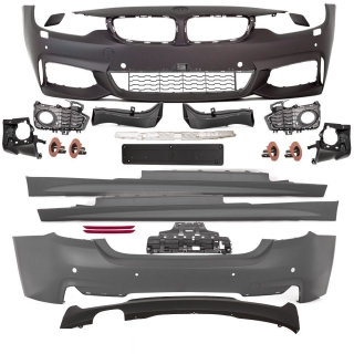 Sport Bodykit Bumper Front Rear Side fits on BMW F32 F33 Series or M Tested