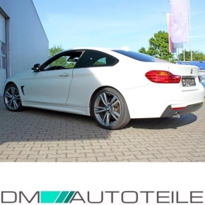 Sport Side Skirts Set primed fits on BMW 4 F32 F33 Series or M-Sport 2013-2018