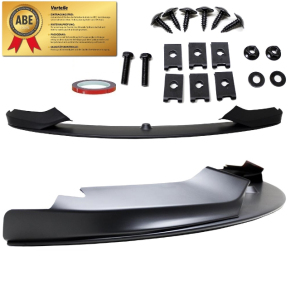 Sport-PERFORMANCE Spoiler Splitter Black fits on BMW F32 F33 F36 M-Sport PROOVED